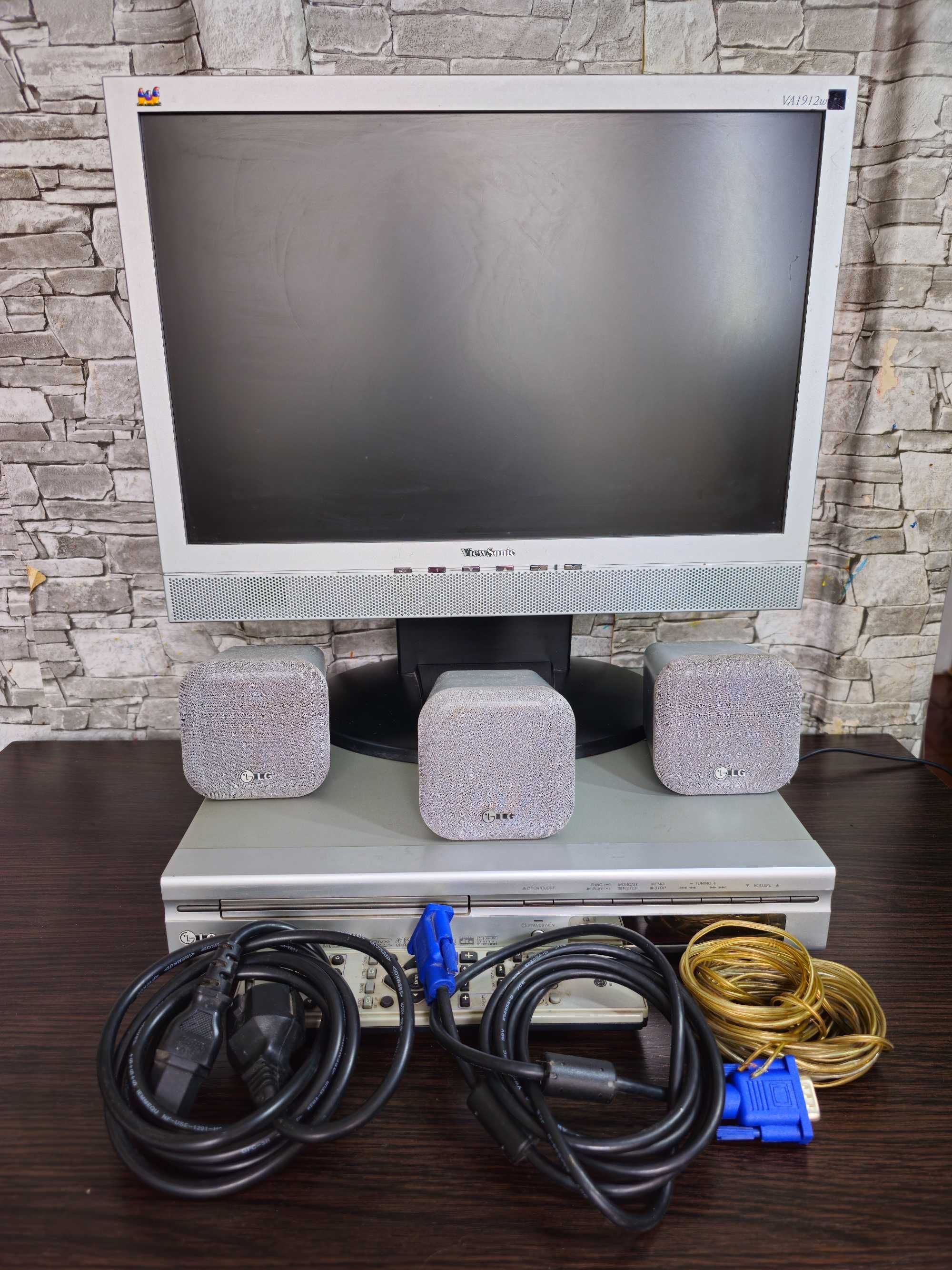 Монитор Viewsonic VA1912w 19 дюймов + ПодарОК Домашний Кинотеатр!