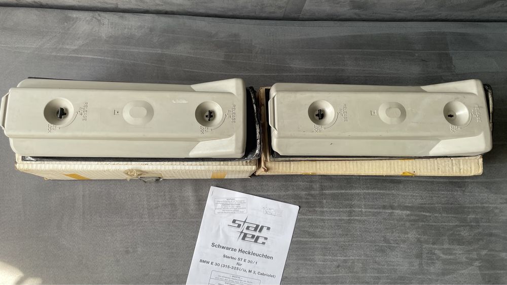 Tylne lampy STARTEC BMW 3 E30 Waska Rarytas Unikat