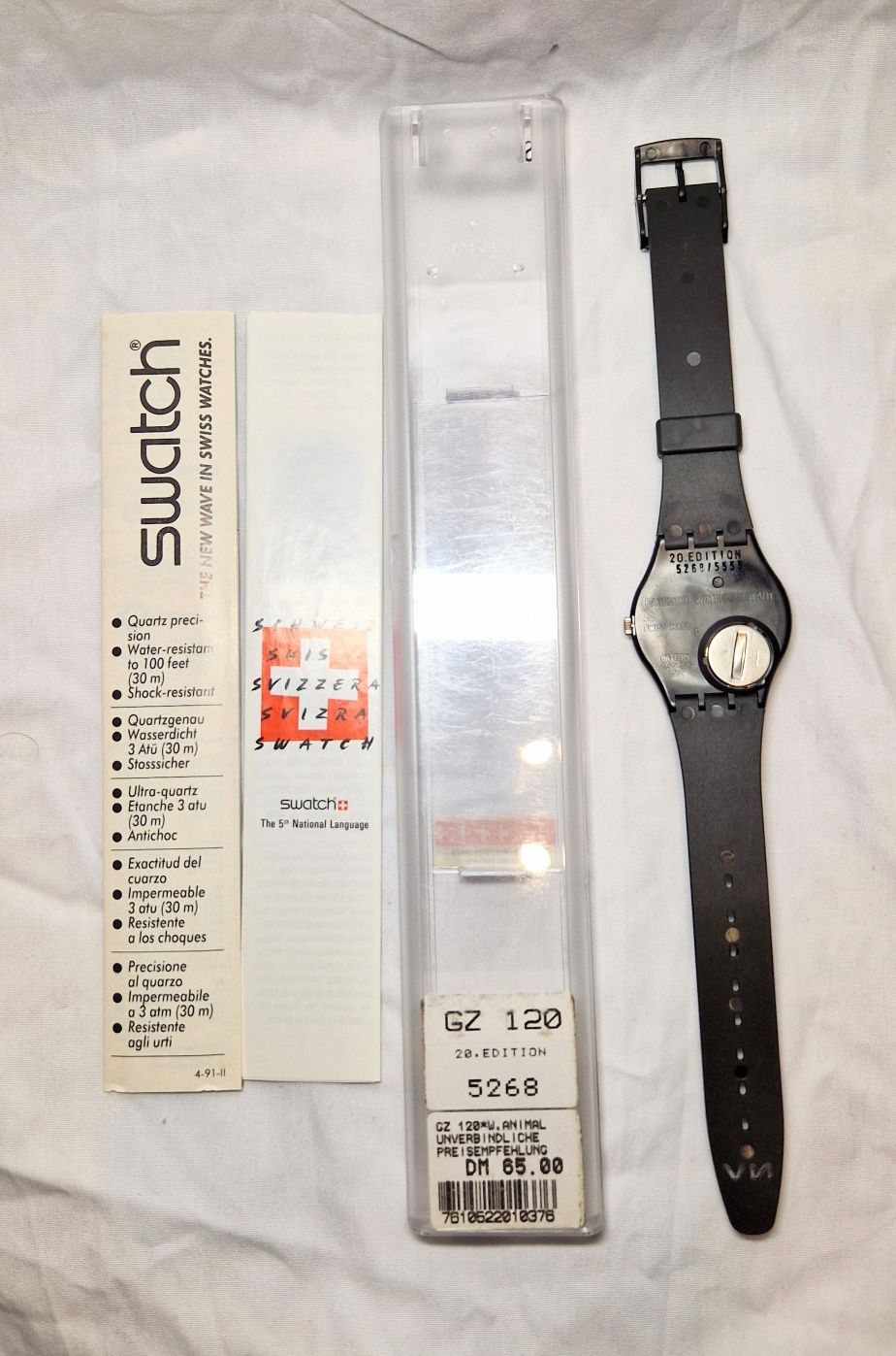 Swatch Swiss Art numerowany zegarek kolekcjonerski