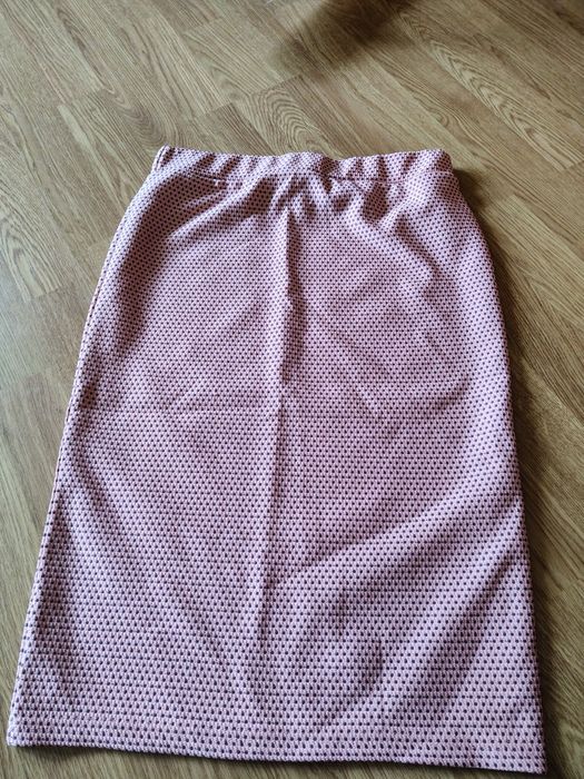 Spódnica biała elegancka koronka M 38