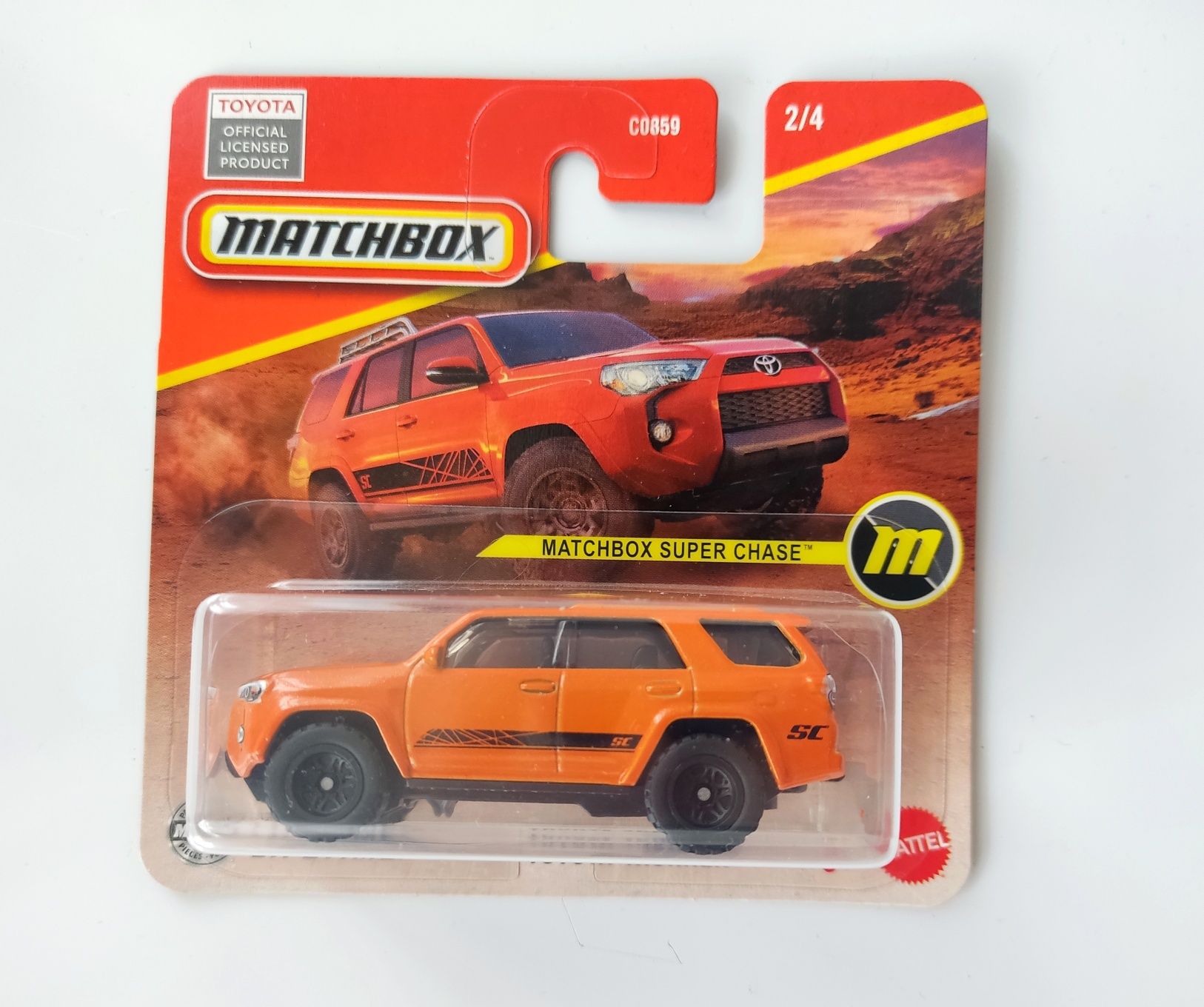 Matchbox Toyota 4Runner Super Chase, mbx adventure 2025