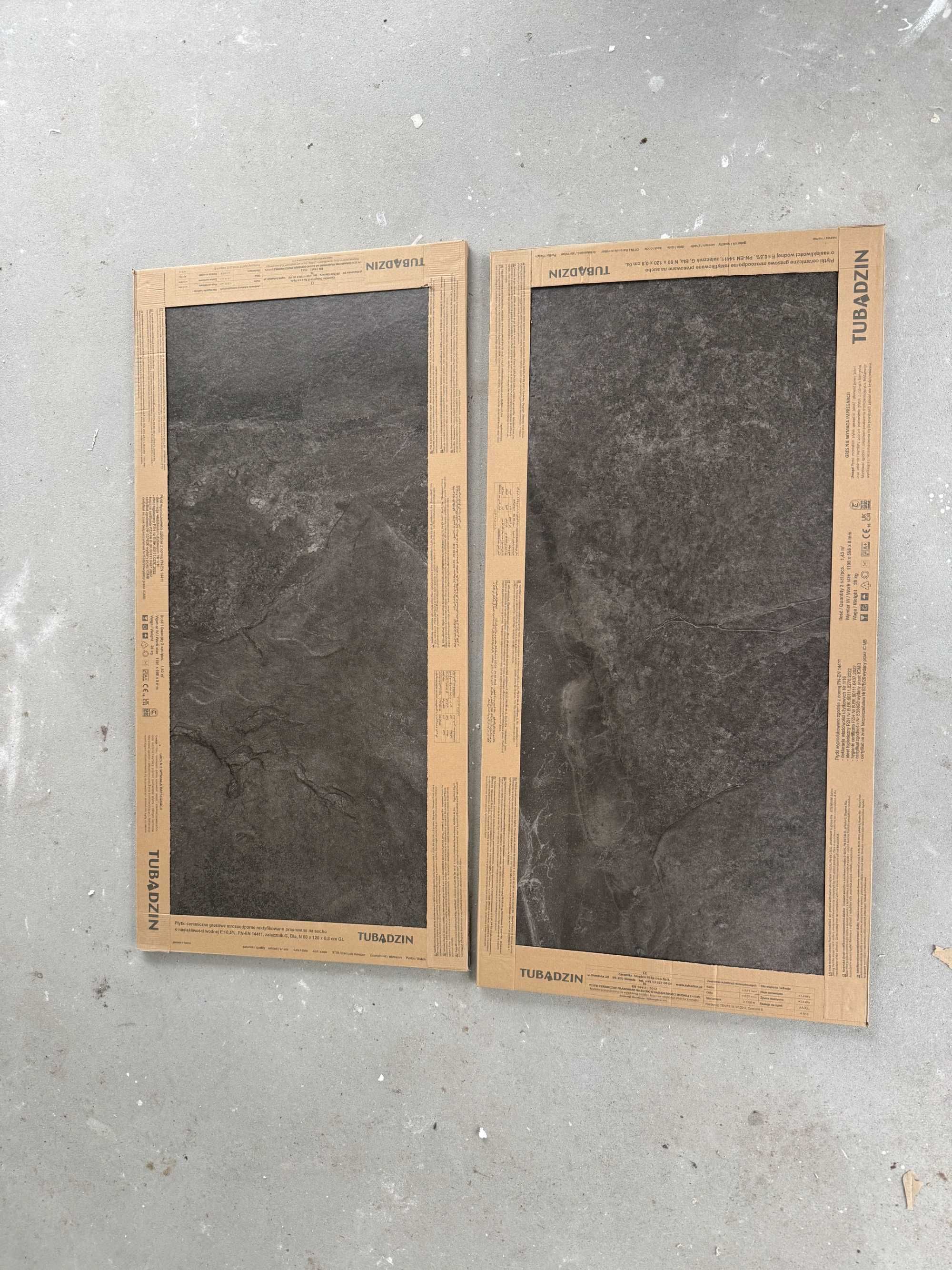 Płytki TUBĄDZIN Grand Cave Brown Mat - 59,8CM x 119,8CM - 5 sztuk