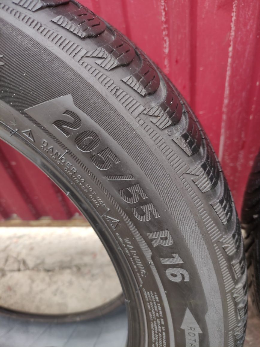 Два колеса/пара резины Michelin Alpin 5 205/55 R16. Made in Germany.