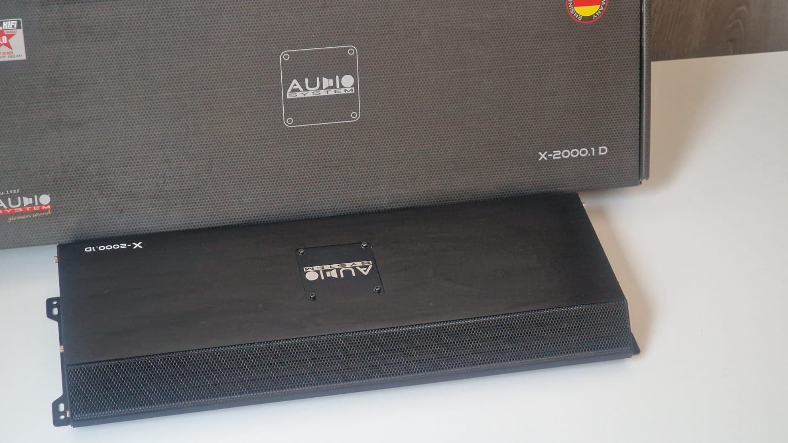 X-2000.1D Wzmaczniacz Audio SYSTEM