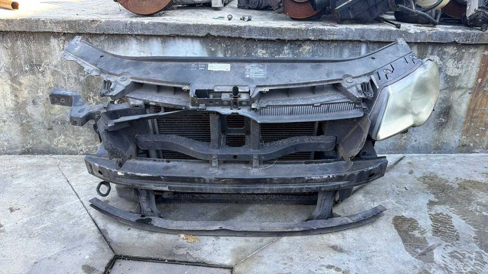 Frente em fibra com radiadores Vw Passat b6