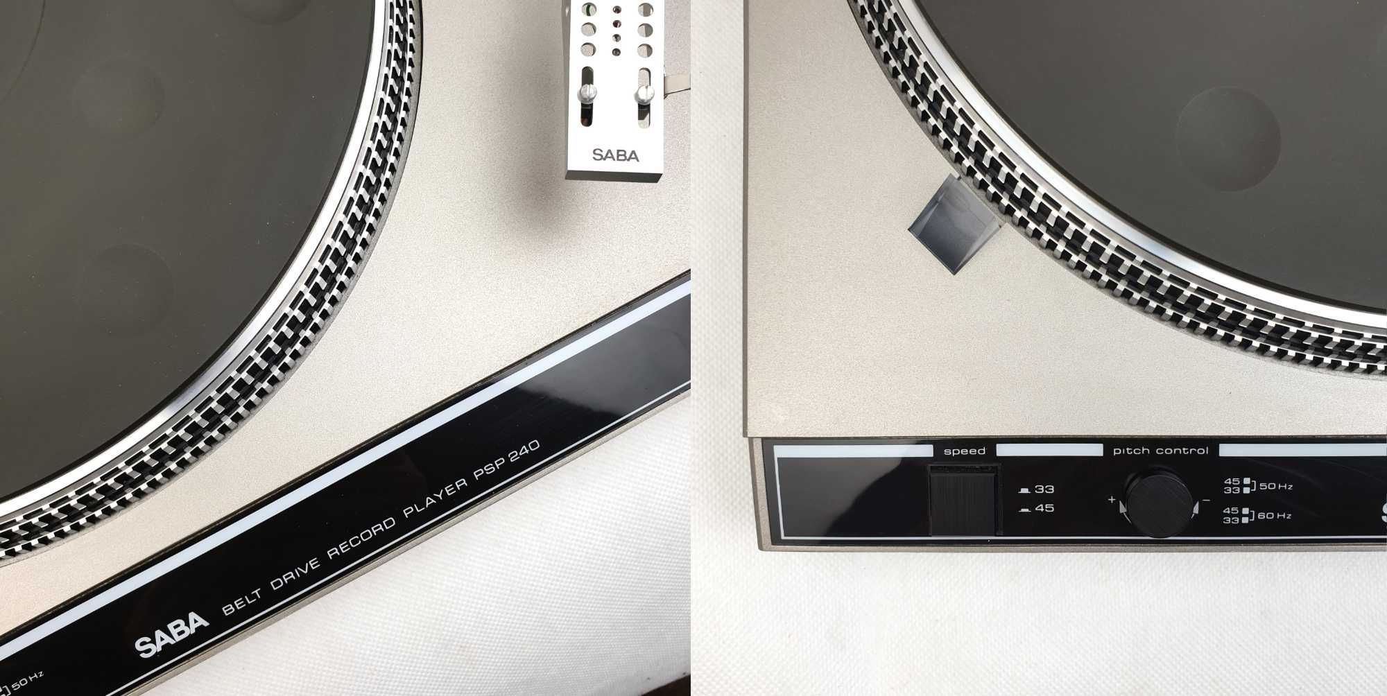 SABA PSP 240 Stary Gramofon Vintage Loft Winyl Retro Audio