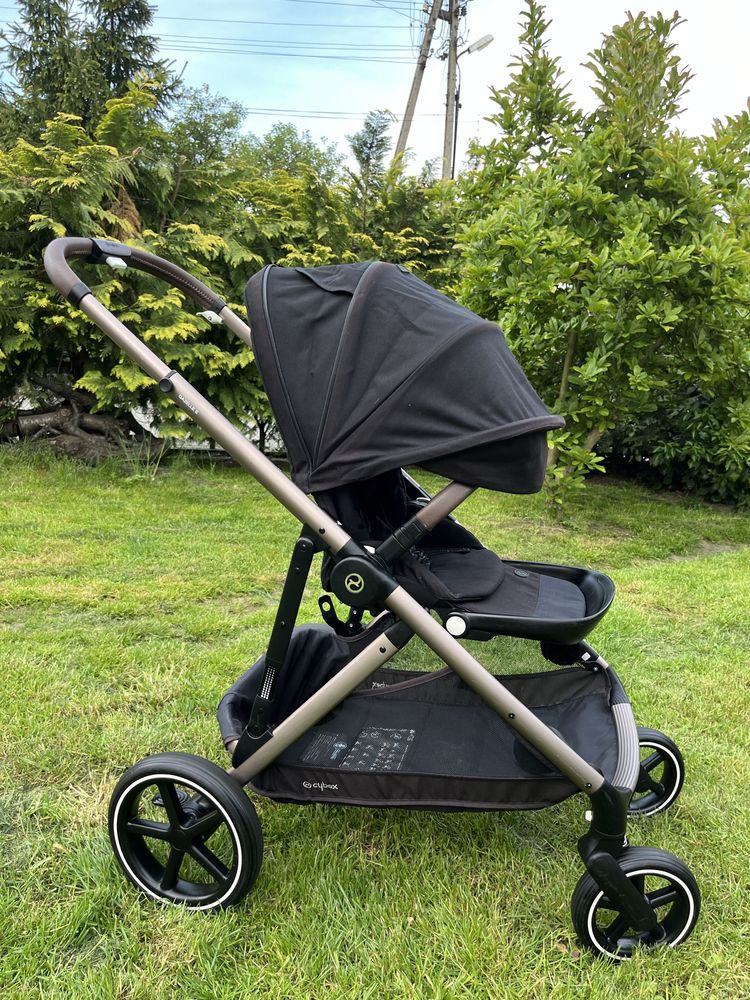 Podwójny wózek Cybex Gazelle S - Rama Taupe (1x gondola+2x spacerowka)