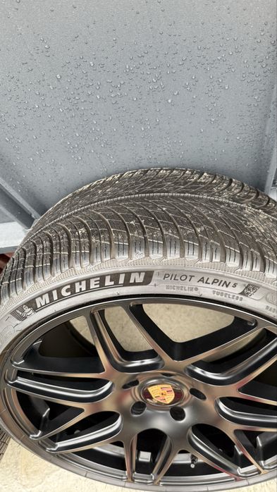 Goauto диски Porsche 5/130 r20 r21 9-11j dia71,6 з гумою 305 30 r21