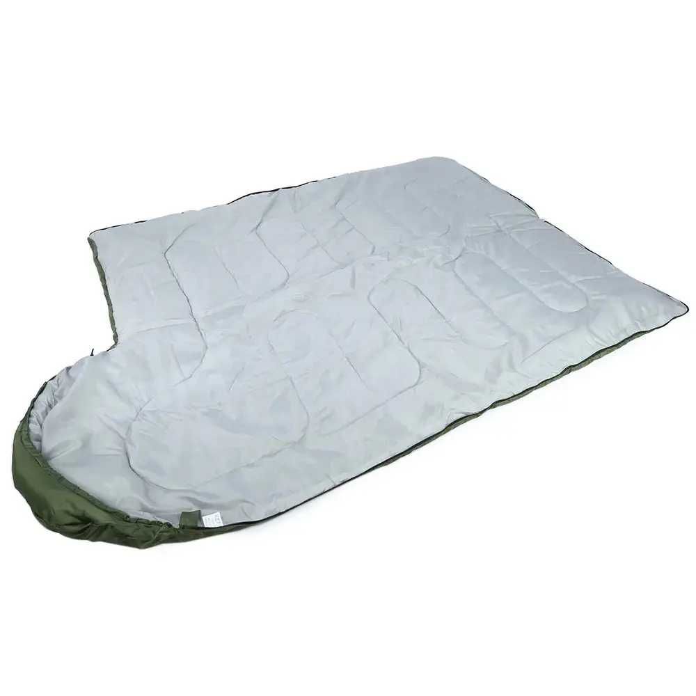 Спальный мешок (спальник) одеяло с капюшоном 2,1*0,75 см, есть опт