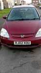 Honda Civic 1.6 VTEC 2024 - Matrícula Inglesa