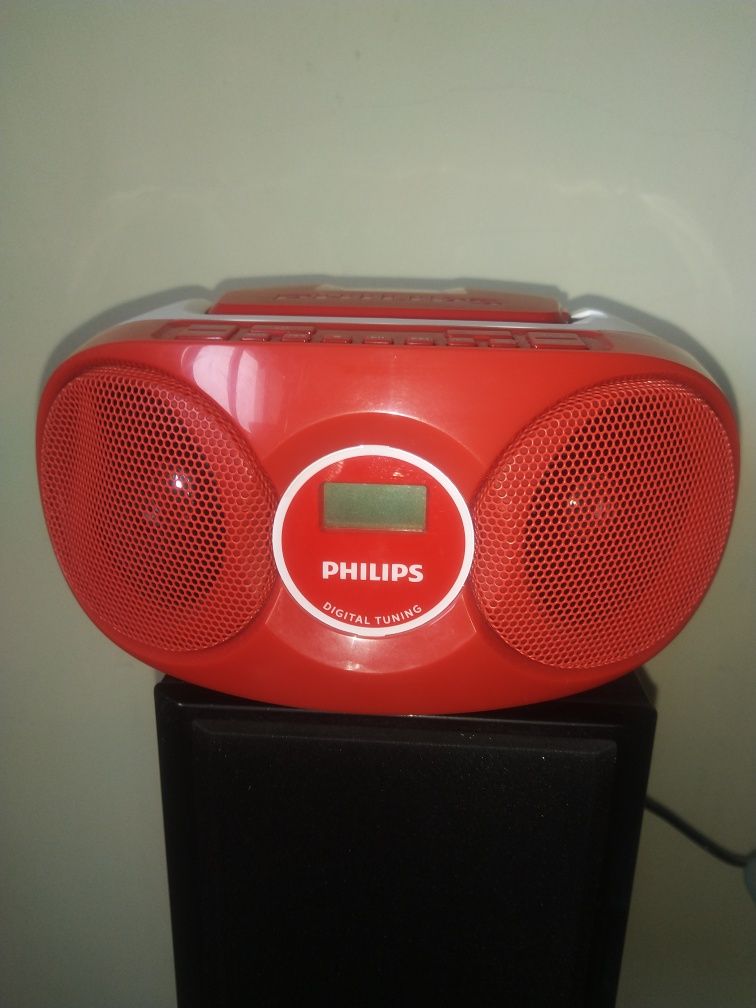 Магнитола philips az215r/12 10w