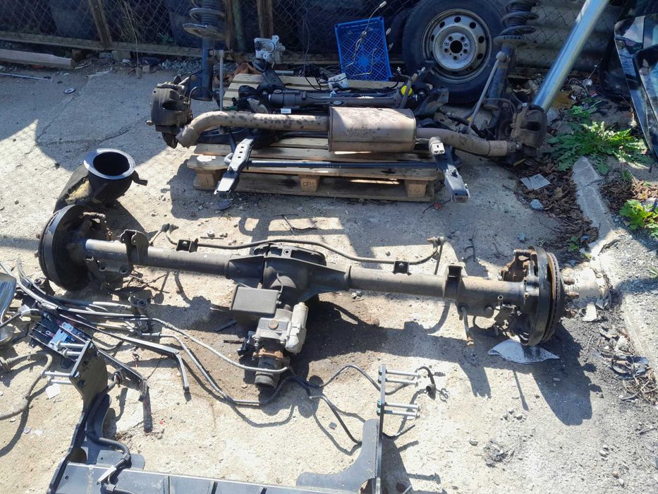 VW Crafter 4motion Most tył