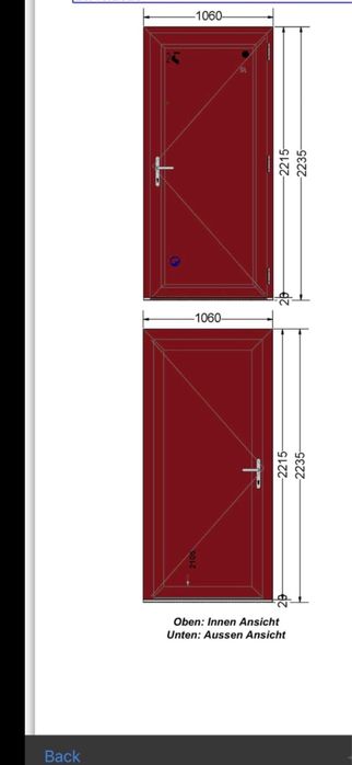 Drzwi wejsciowe  PVC Model 9000 , 5 komór, 5 systemowy zamek, antywlam