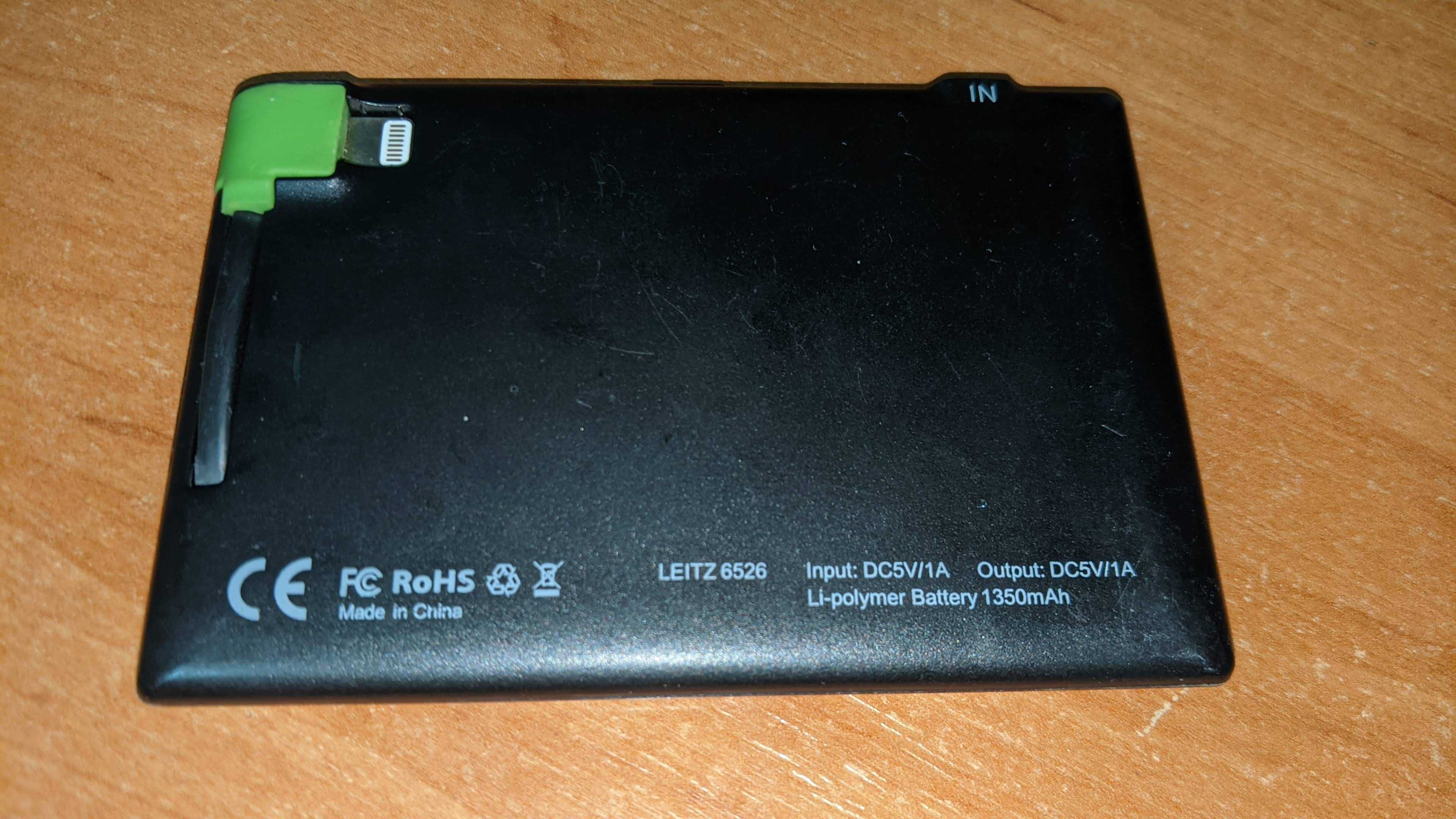 Power Bank Lightning Leitz 6526 для заряджання смартфонів Apple