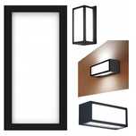 Lampa LED Zewnętrzna Kinkiet Antracytowy  Wodoodporny 24,8cm