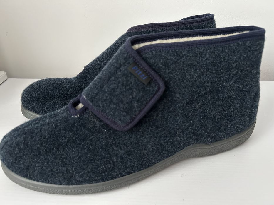 Pitzi шерстяні тапочки тапки черевики 47 р уст 30 см