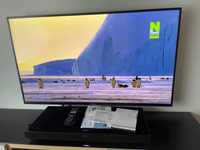 Zestaw TV Sony 49"+soundbar+subwoofer jak nowe.