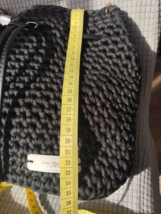 Torebka robiona na szydełku