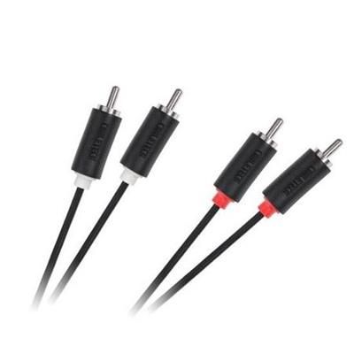 Kabel 2RCA - 2RCA Chinch 5m Cabletech standard