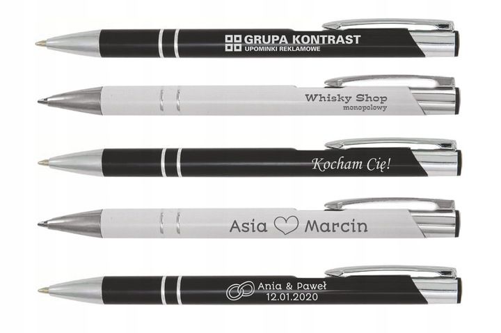 Długopis Metalowy Reklamowy Cosmo Z Grawerem 50 Szt Długopisy Z Logo N