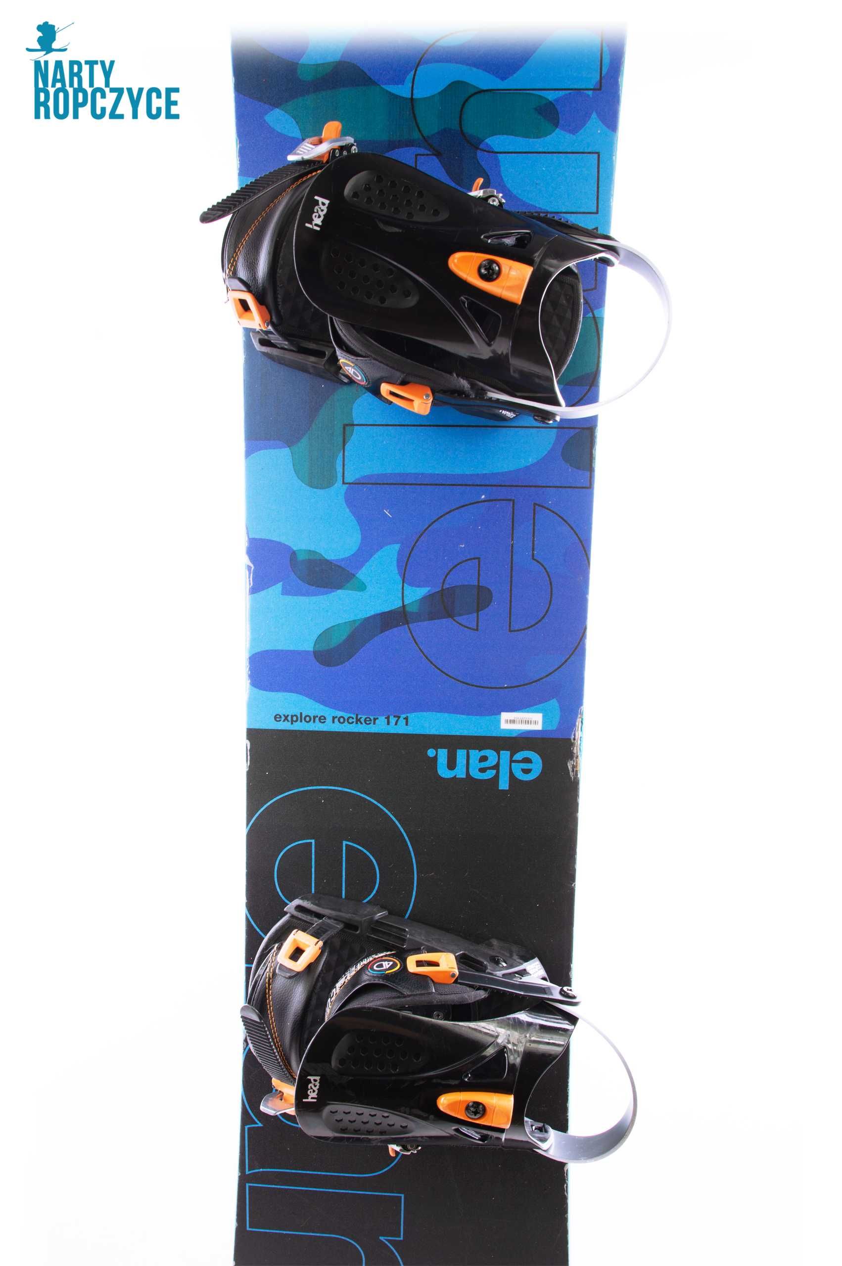 [NartyRopczyce] Deska 171 ELAN EXPLORE ROCKER V45t Snowboardowa!