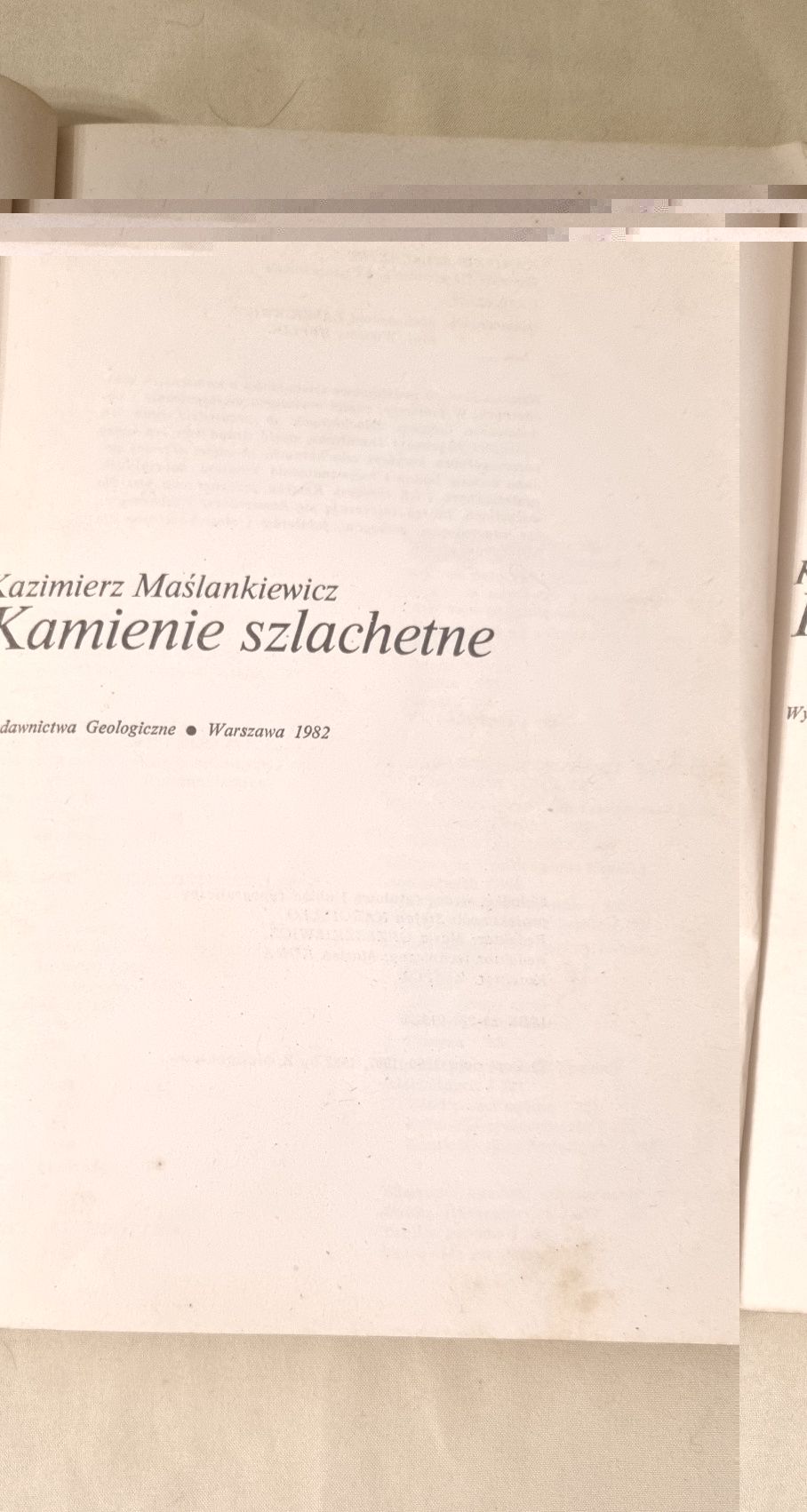 Kamienie Szlachetne Kazimierz Maślankiewicz