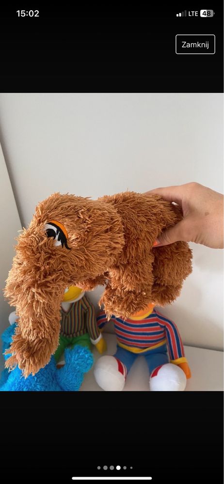 Ulica sezamkowa maskotki figurki