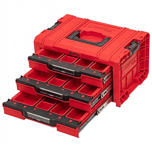 Skrzynka Z Szufladami Qbrick Pro Drawer 3 Red Hd #