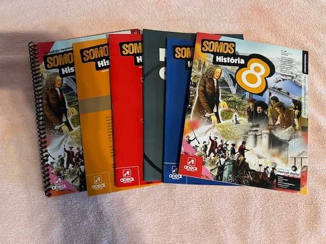 "Somos História 8" - História - 8º ano – NOVO - PROJECTO PROFESSOR