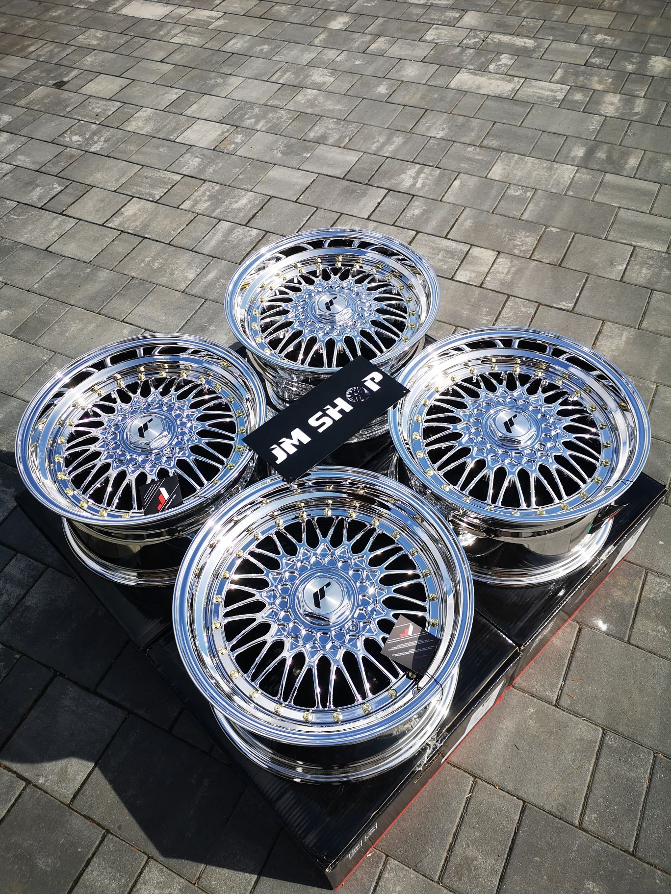 Felgi JR9 (BBS RS) 17" 7.5J 8.5J 10J 4x100 5x112 5x120