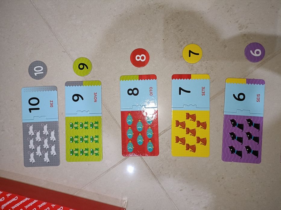 Jogo números clementoni