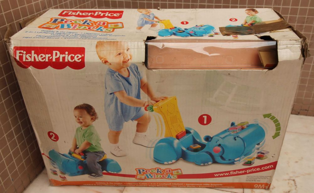 Andador/andarilho Hipopótamo - Fisher Price