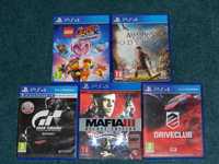 Gry na PS4 Lego Movie Videogame, Mafia III Deluxe Edition, Driveclub