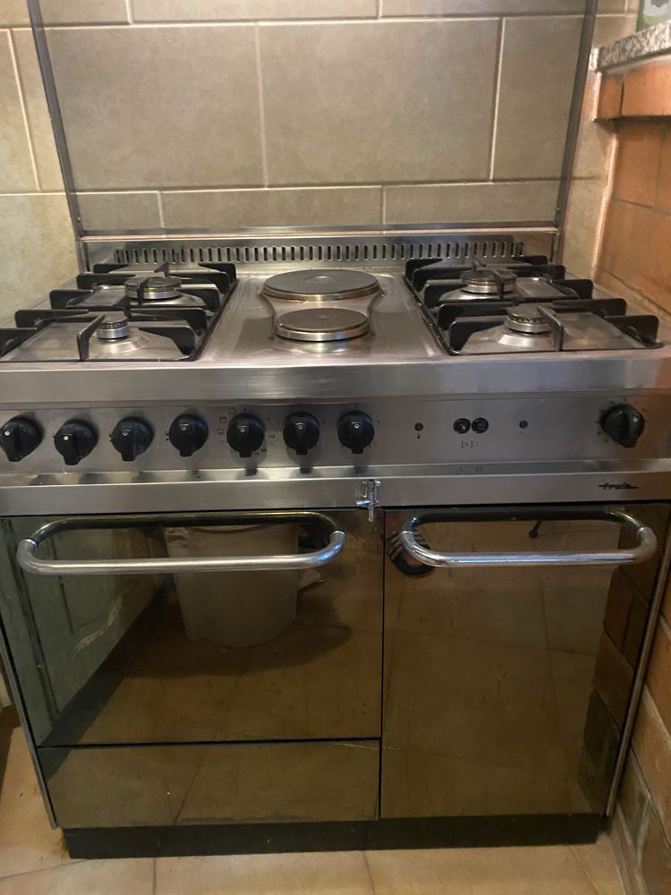 Fogao inox troia