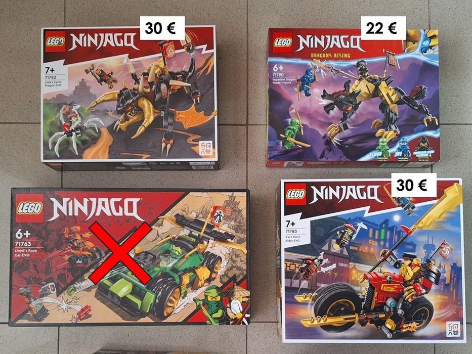 Lego Minecraft speed champions jurassic ninjago city technic disney