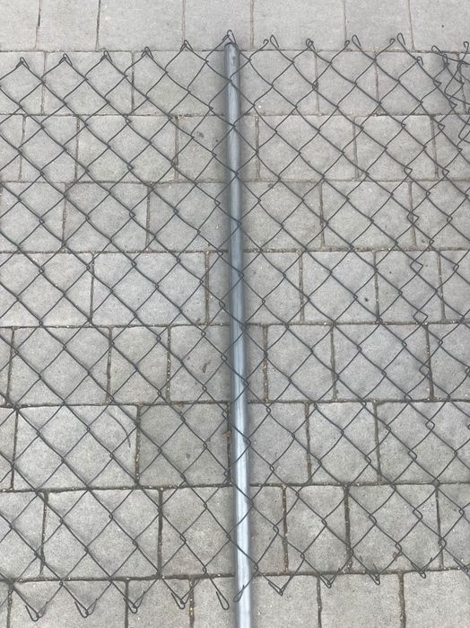 Siatka ogrodzeniowa pleciona antracyt 1 m x 10 m