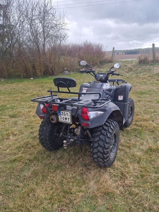 Quad 4x4 Kymco mxu 500 irs zarejestrowany opłacony