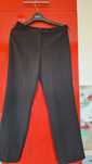 Spodnie S F&F czarne cienkie eleganckie proste