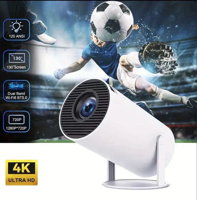 Projetor 4k substituto de tv