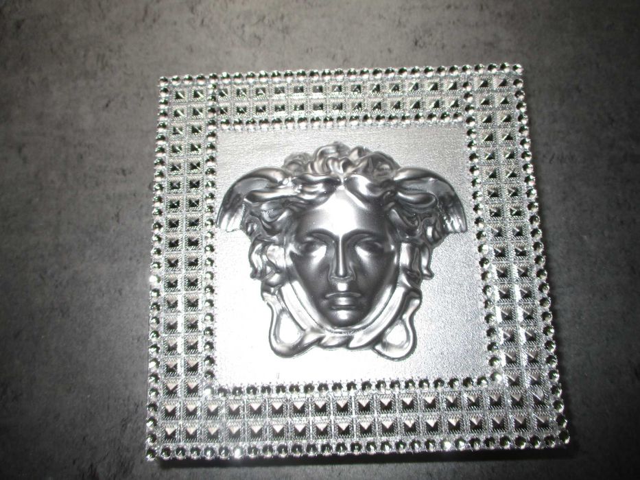 Handmade-Szkatulka z meduza Versace- na bizuterie,drobiazgi (12)