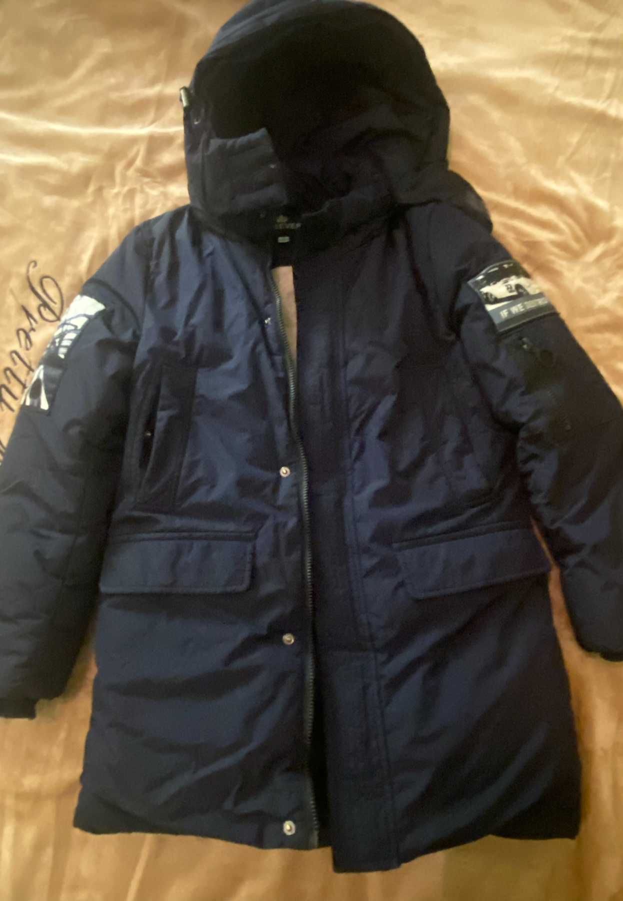 Куртка зимова на хлопчика ( 134 см)