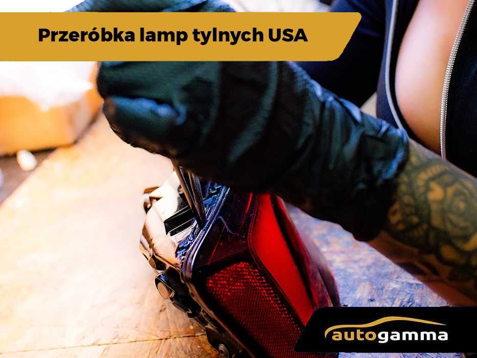 Przeróbka Reflektorów USA i Angielskich z Adaptacją i Kodowaniem Lamp