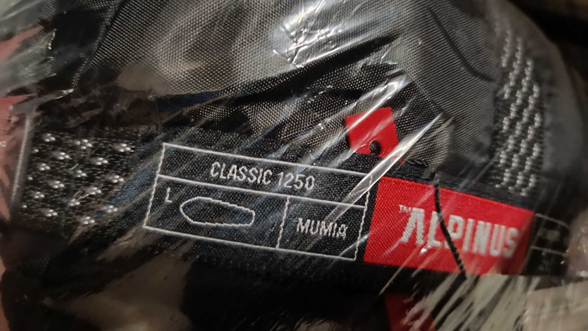Nowy śpiwór Alpinus Classic 1250 lekki 1250g -10*C