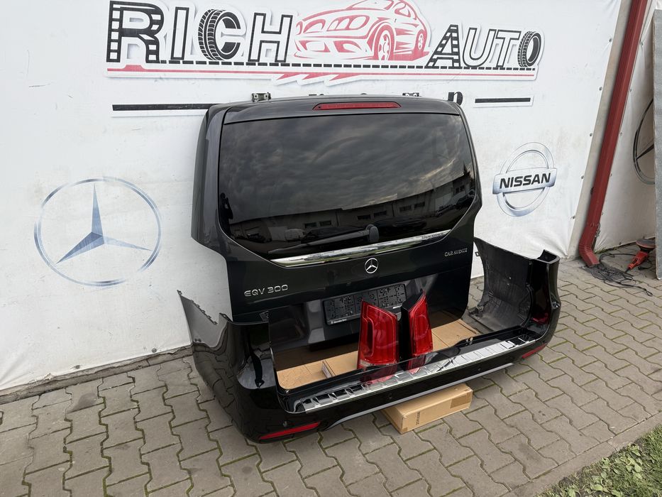 Бампер ляда кришка багажника стоп фонарь V-class Vito W447 Віто Веклас