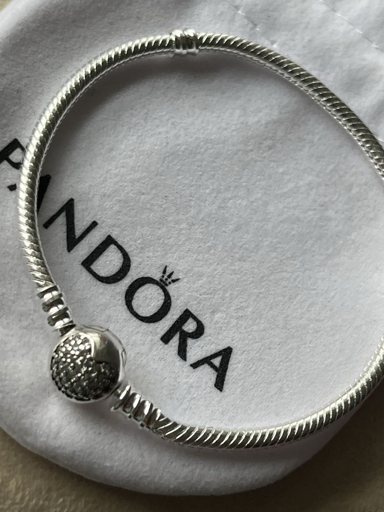 Bransoletka Pandora srebro 925 do charms