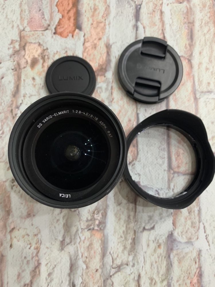 PANASONIC Leica Micro 4/3 Lens 8-18mm f/2.8-4 ASPH. Leica DG Vario-