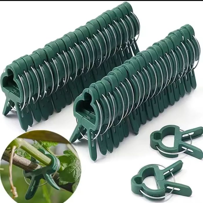 Багаторазові затискачі для рослин