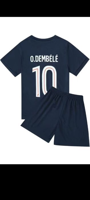 Детская футбольная форма Дембеле 10 ПСЖ