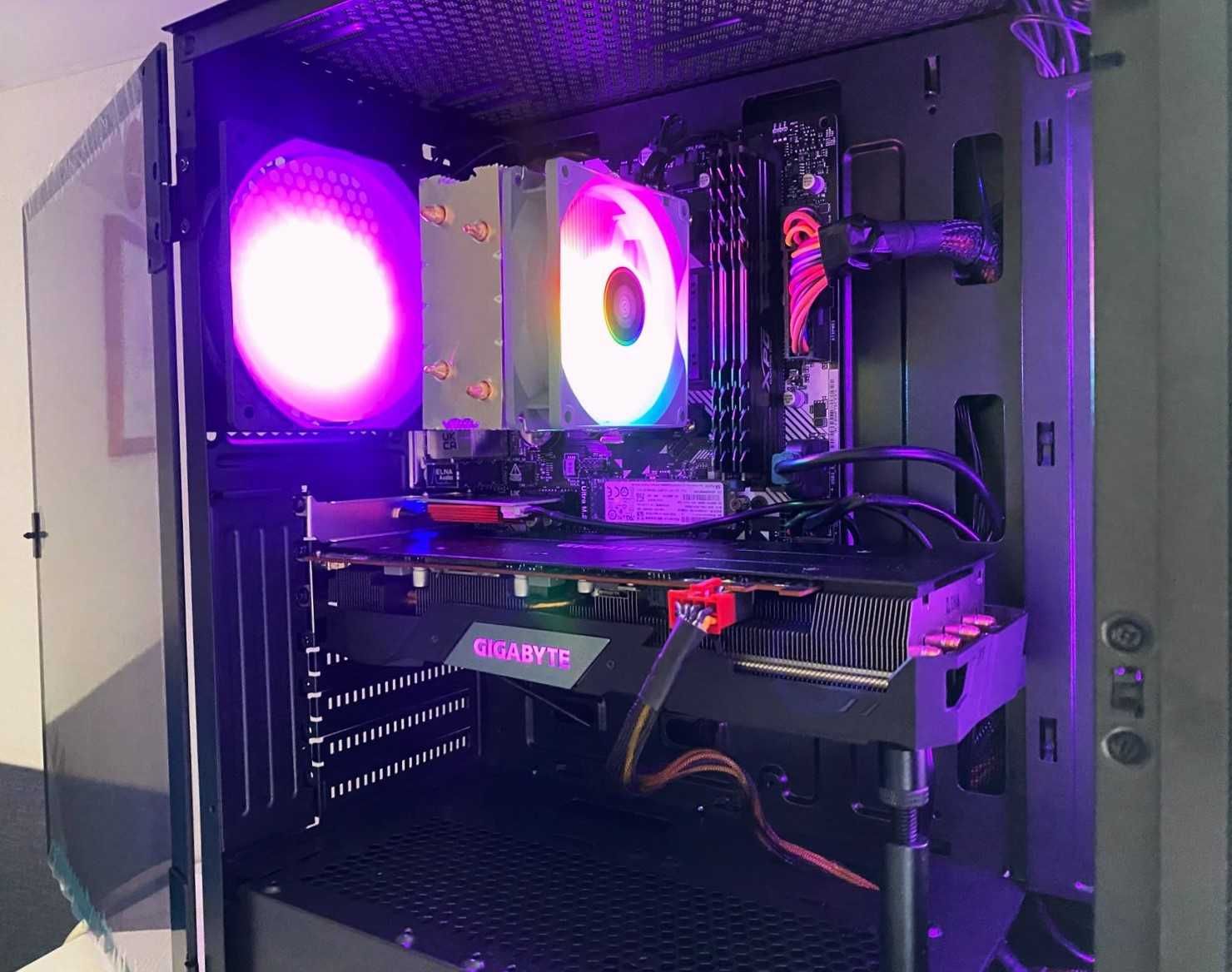 Komputer Gamingowy ARGB Ryzen5|RX5600XT|16GB RAM|SSD|WN11|WiFi,BT