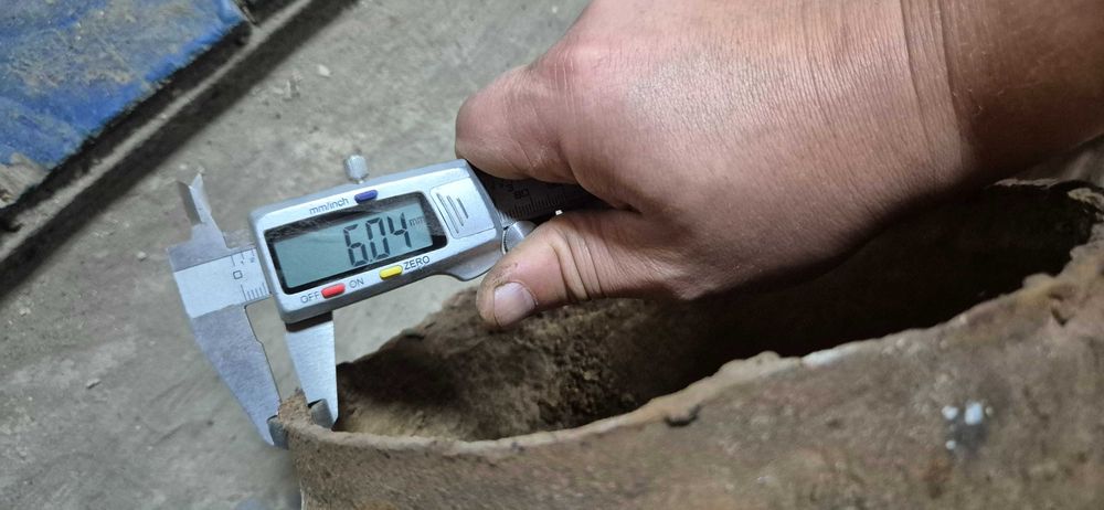 Коліно 90 градусів на 200 мм стінка 6 мм